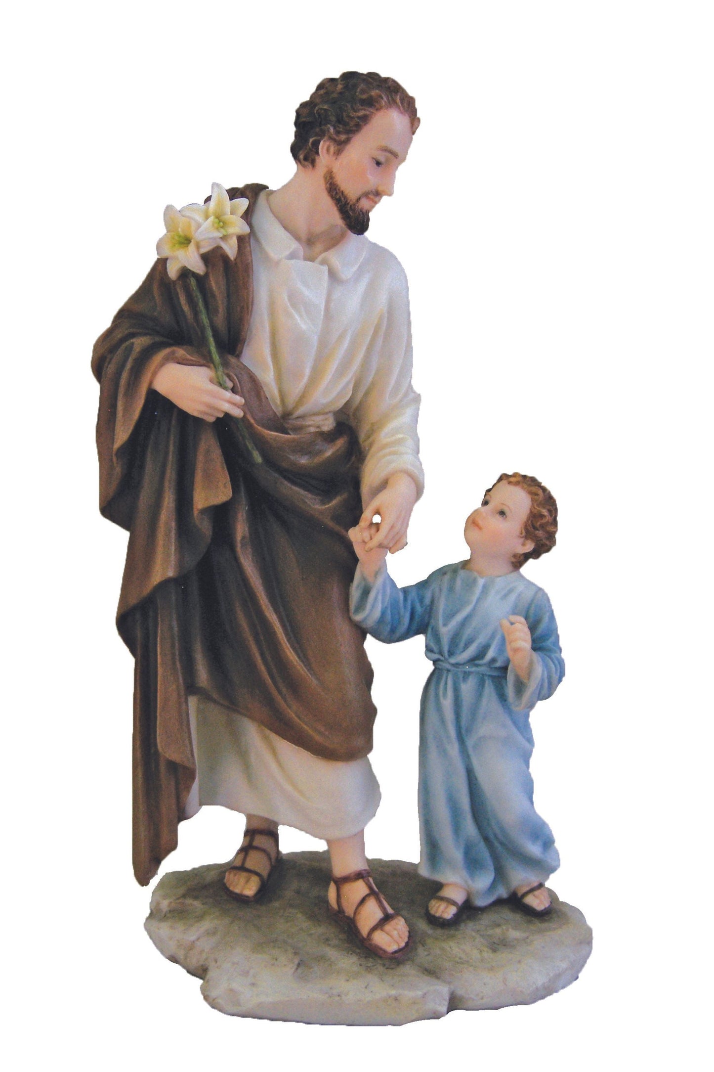 St. Joseph & Child in Color 9"