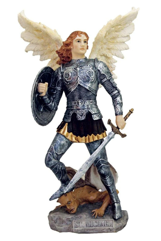 Archangel Michael in Color 9"