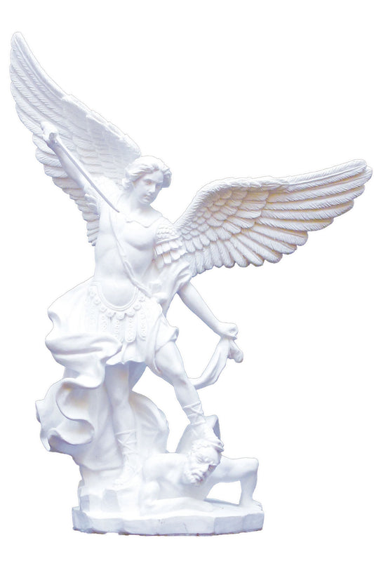 St. Michael in White 8"