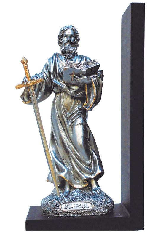 St. Paul Bookend in Pewter Style 9.5"