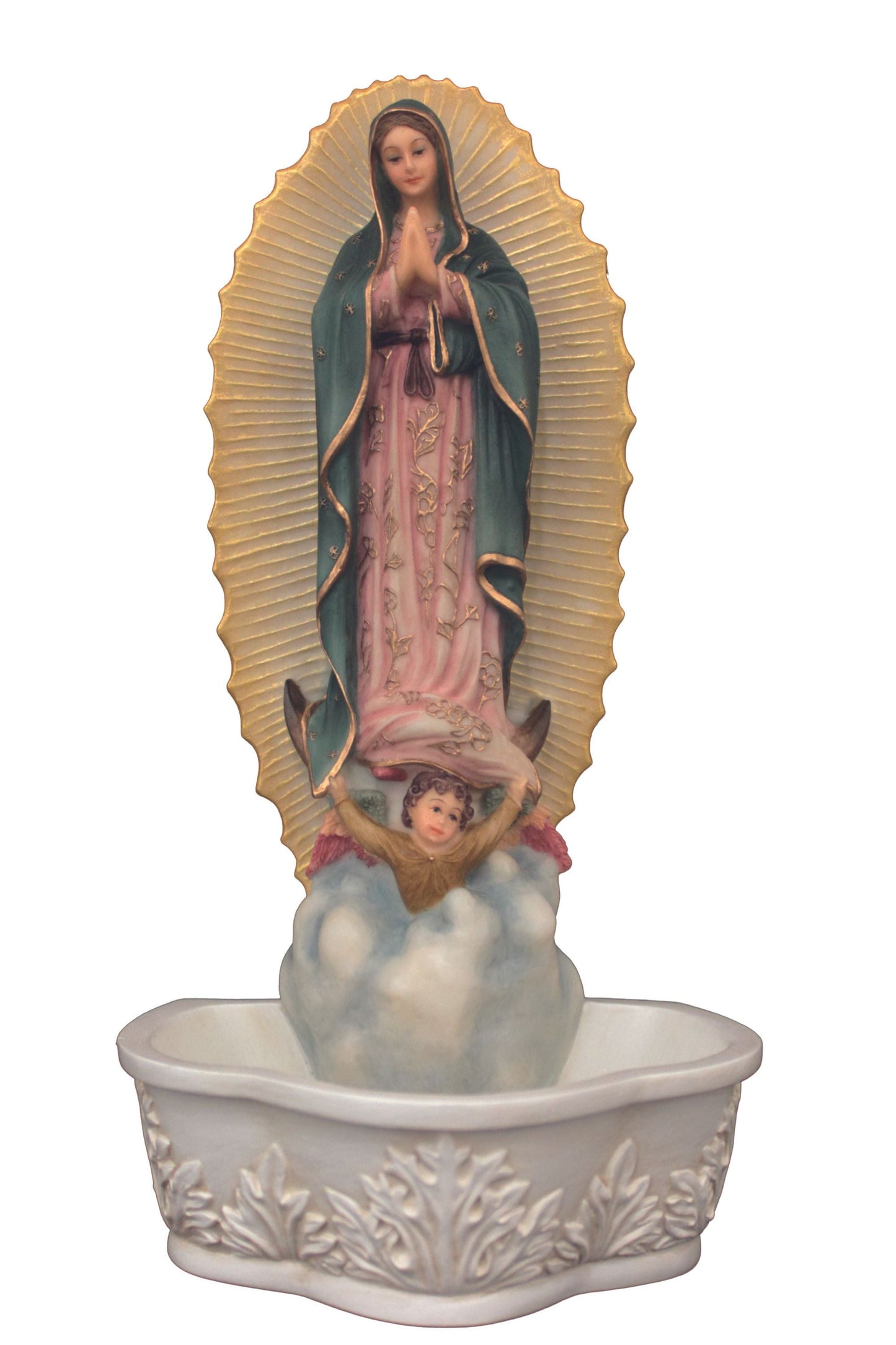 Standing/Hanging Guadalupe Font in Color 7.5"