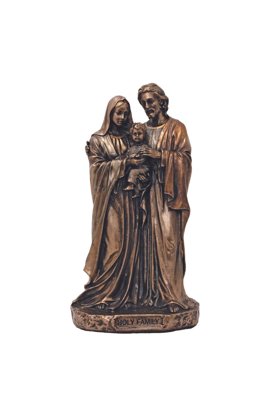 Holy Family in Cold Cast Bronze 3.5"
