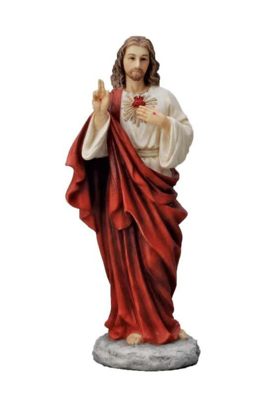 Sacred Heart of Jesus in Color 8"