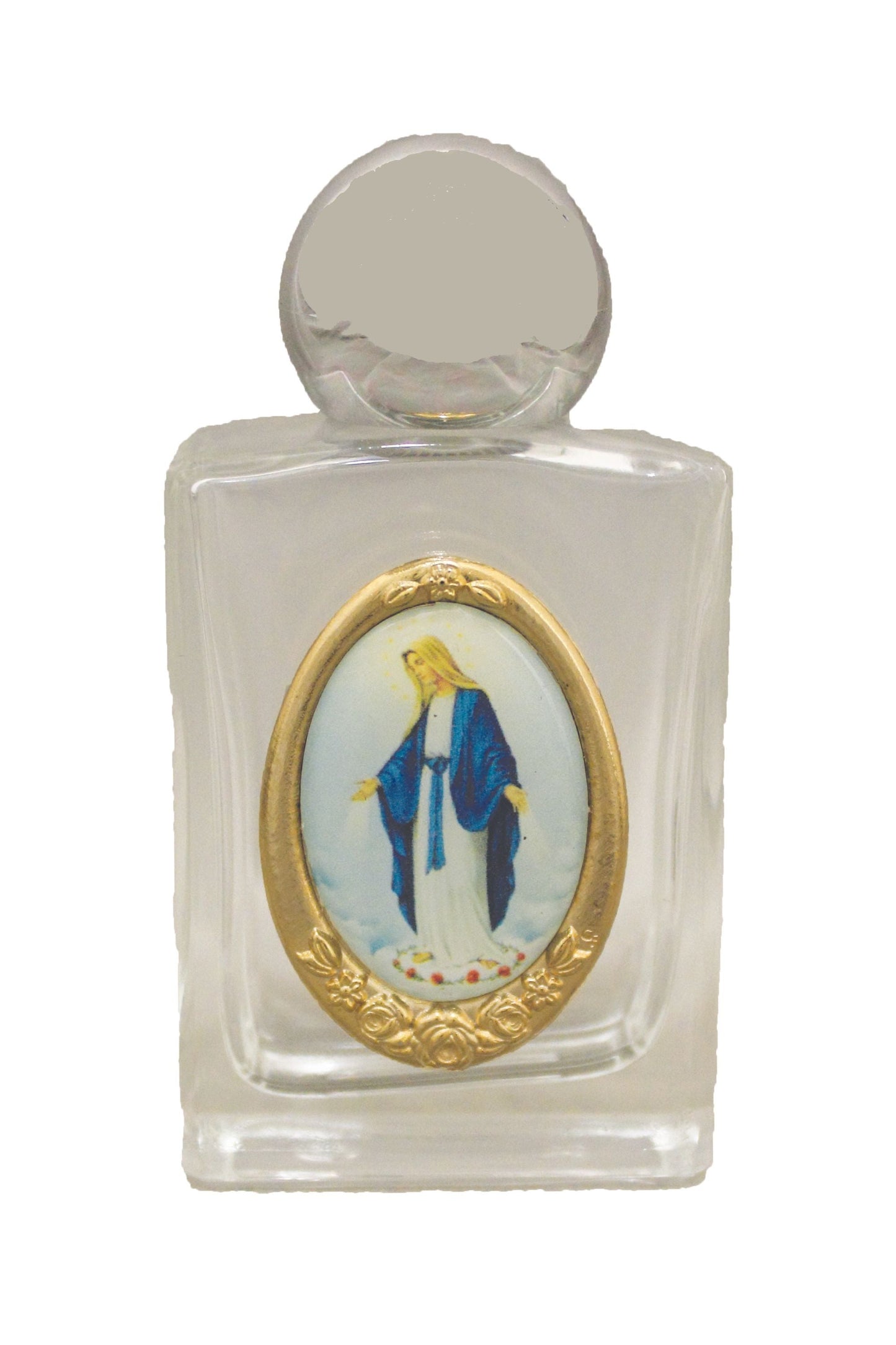 Our Lady of Grace Holy Water Bottle 1.75x2.25"