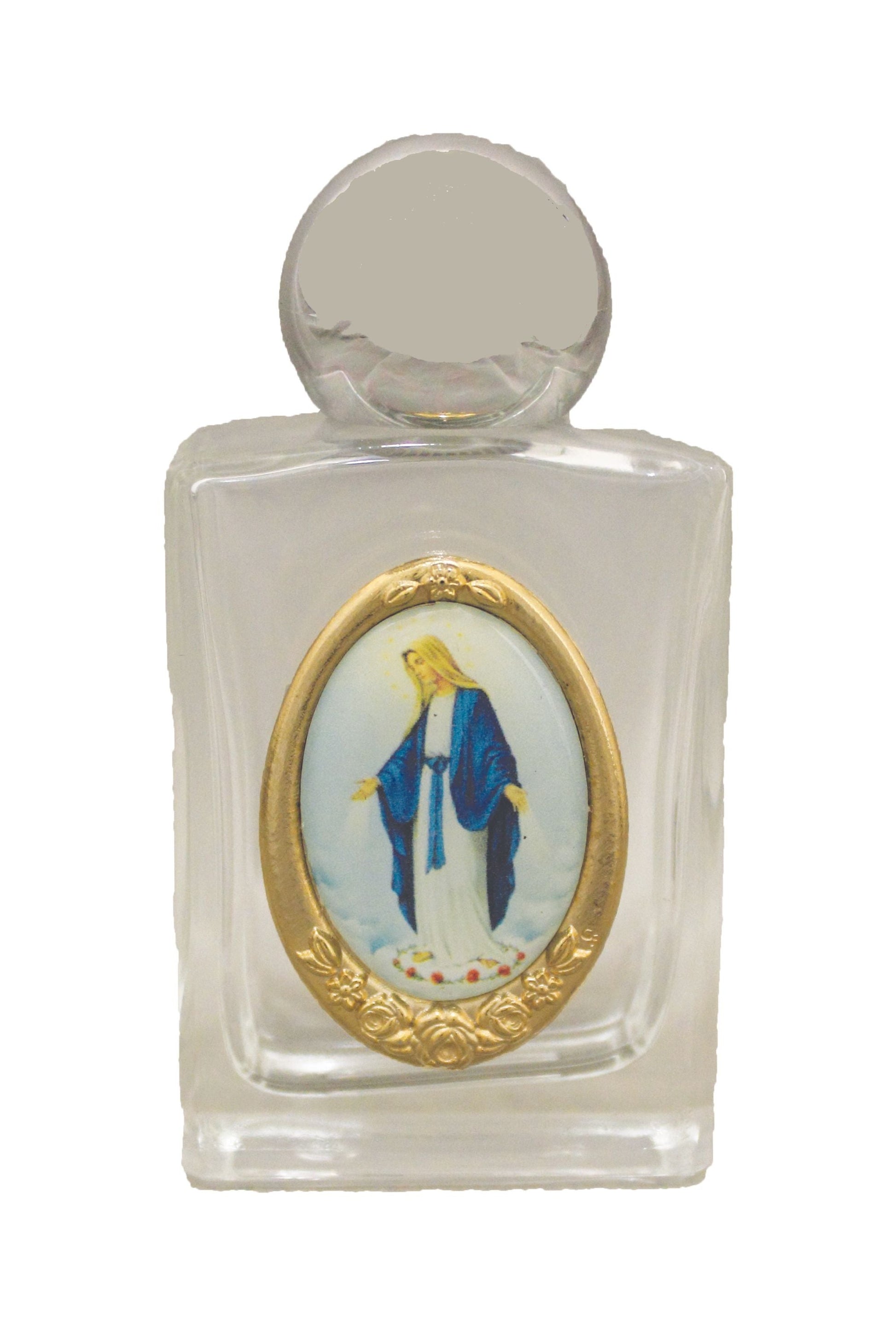 Our Lady of Grace Holy Water Bottle 1.75x2.25"