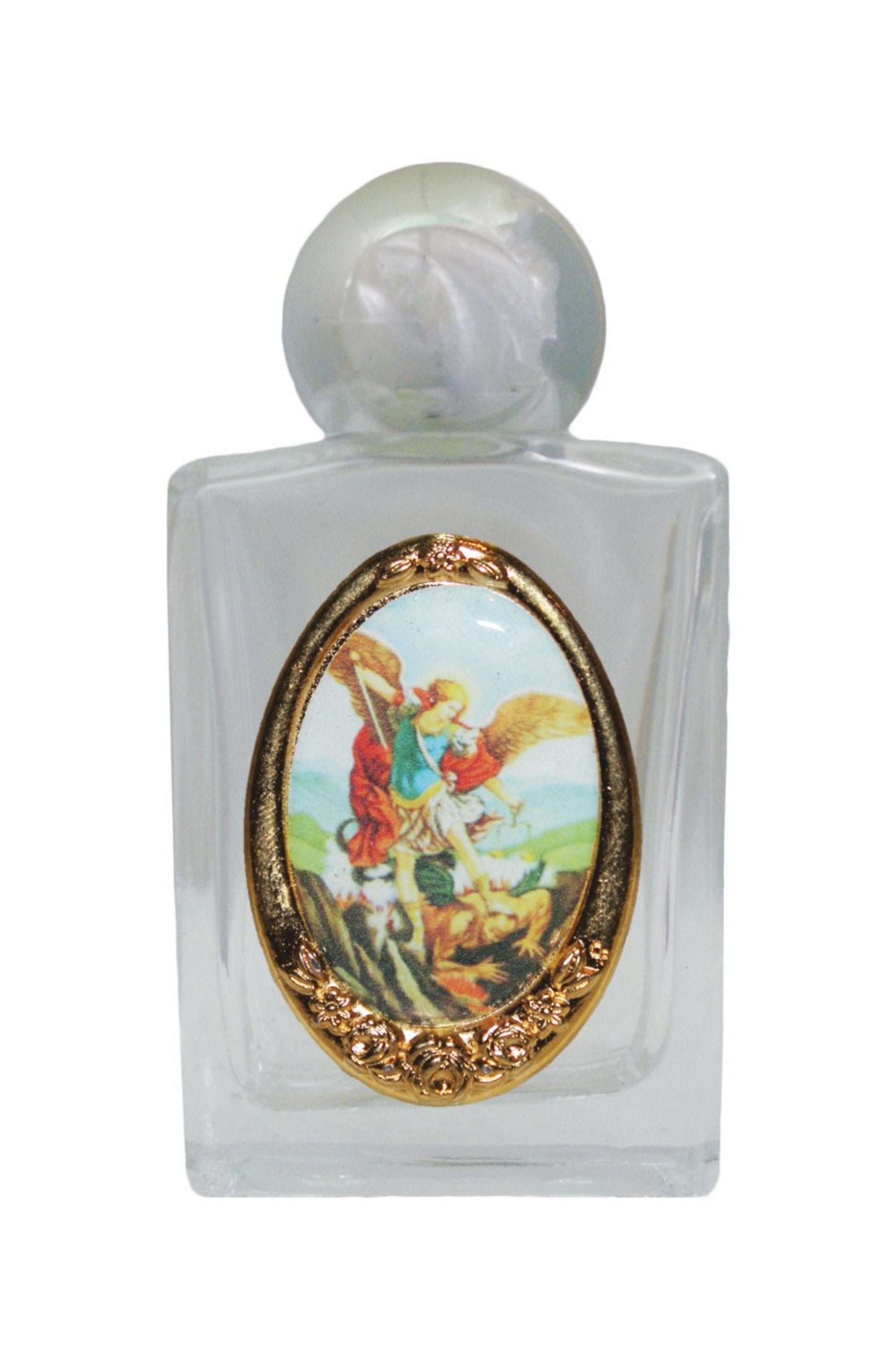 St. Michael Holy Water Bottle 1.75x2.25"