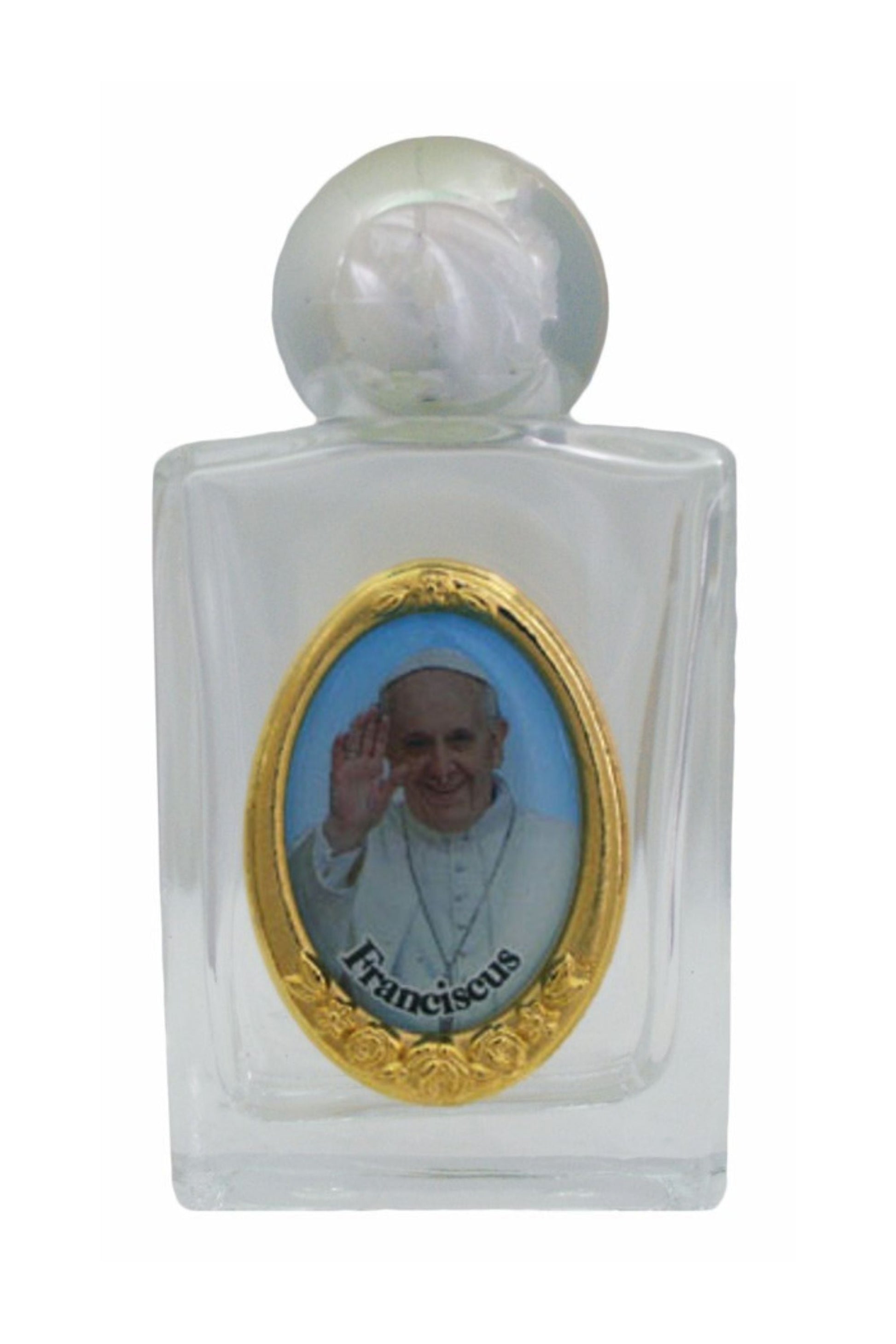 Pope Francis Holy Water Bottle 1.75x2.25"