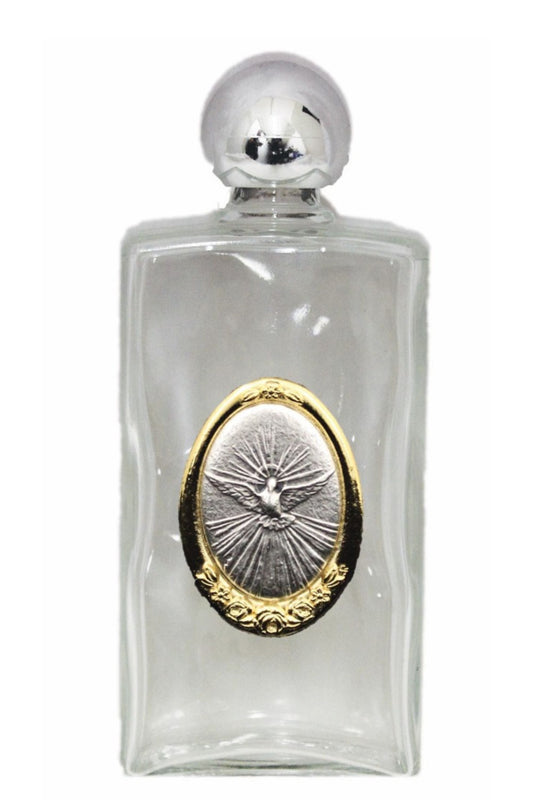 Holy Spirit Large Holy Water Bottle 2x5"