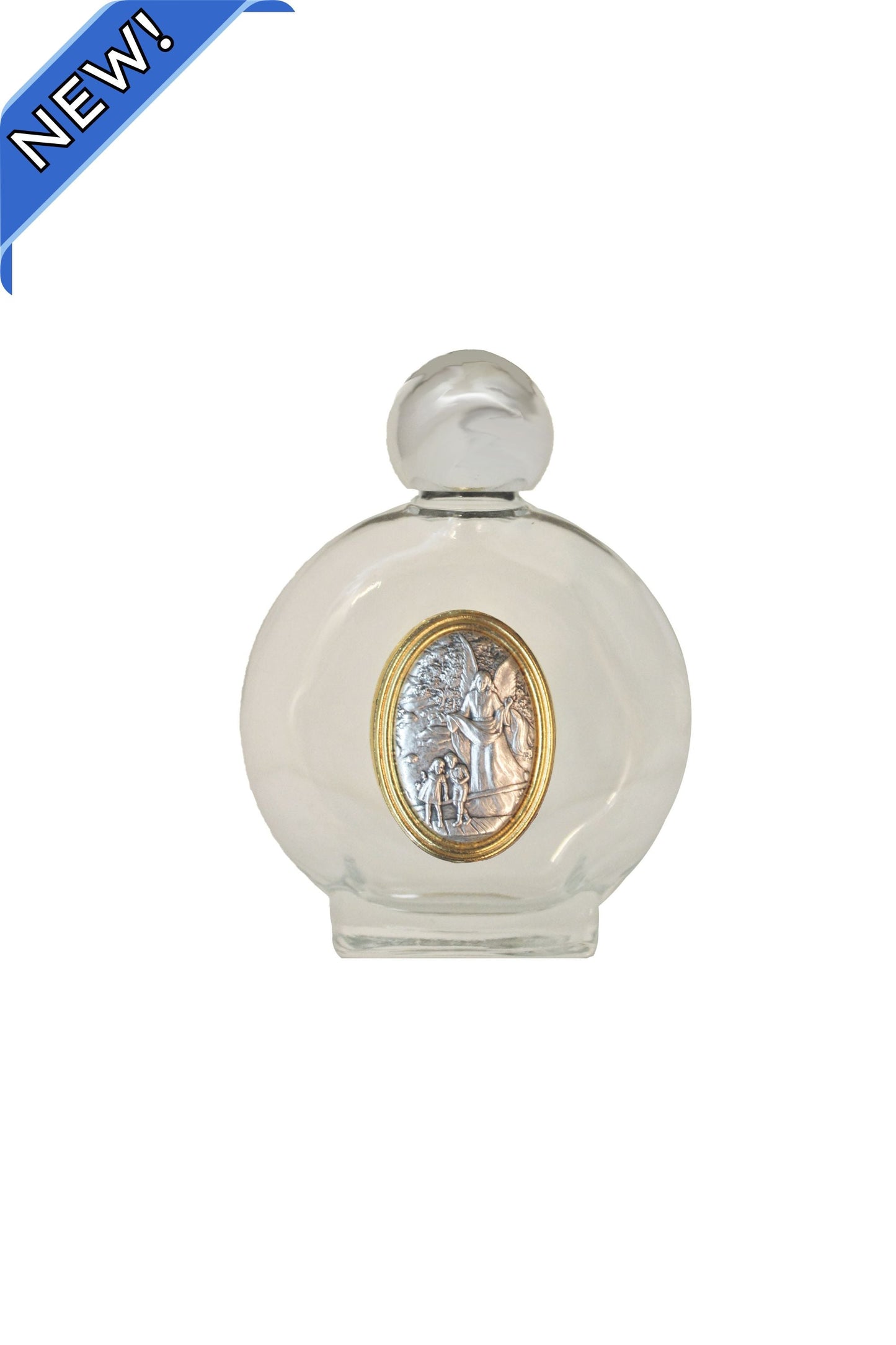 Guardian Angel Holy Water Bottle 3.25"
