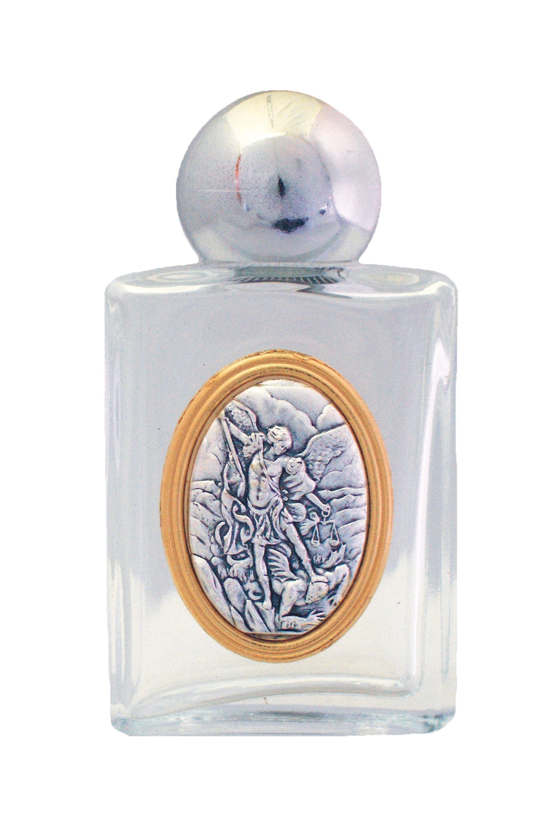 St. Michael Holy Water Bottle 1.75x3.25