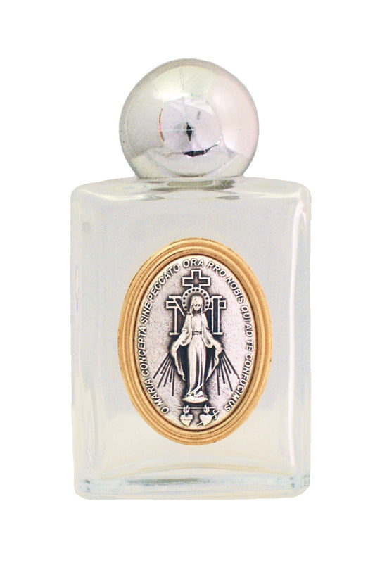 Miraculous Medal Holy Water Bottle 1.75x3.25