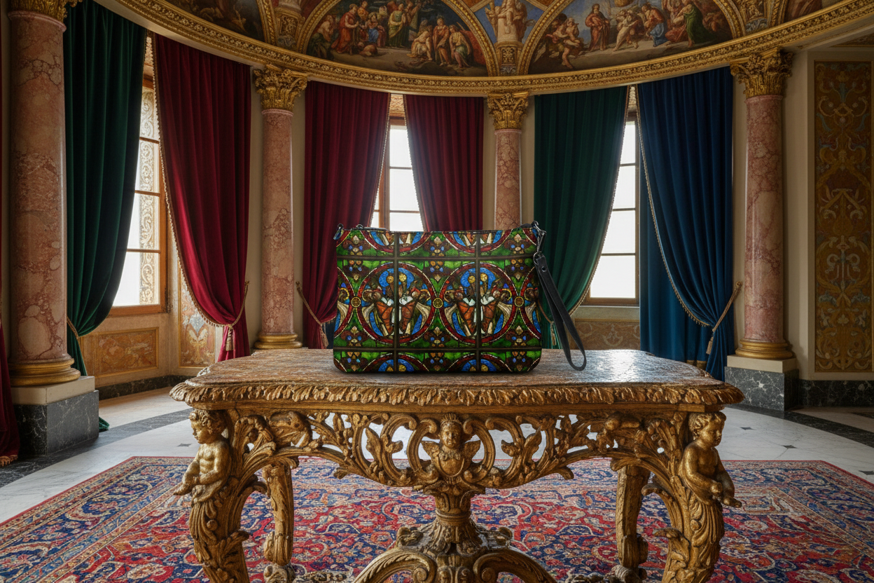 Angels Swinging Censurs bag - palazzo interior