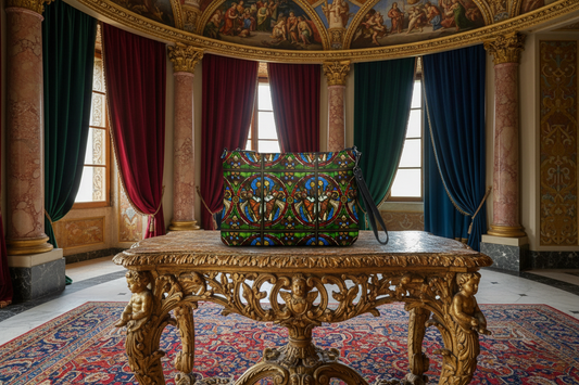 Angels Swinging Censurs bag - palazzo interior