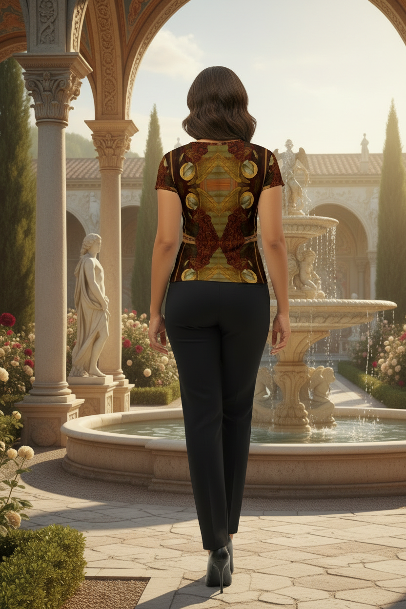 Archangel Gabriel Tee Back View