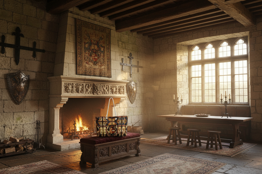 Armorial Panel - Rustic Manor Hall