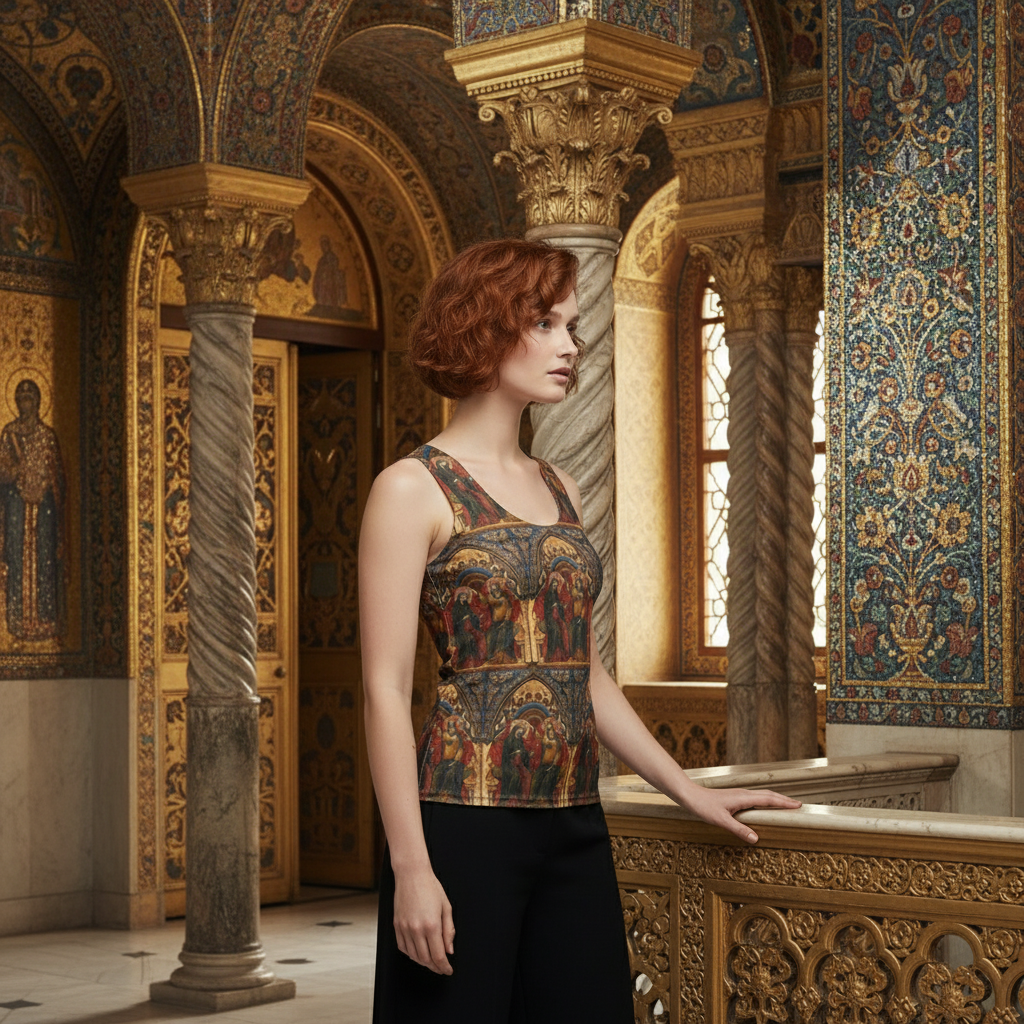 Byzantine lifestyle - right side view