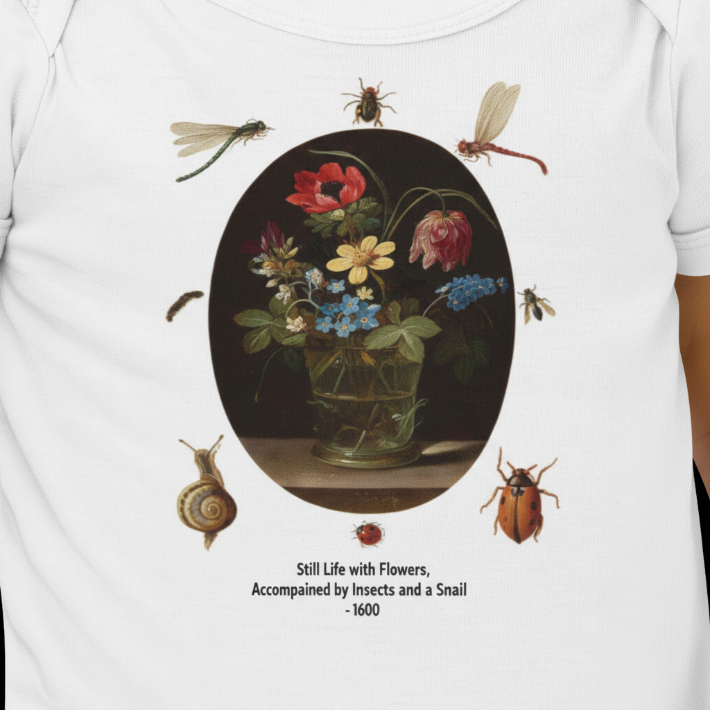 Close-up Baby Bodysuit Artwork