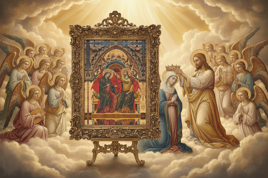 Coronation with Photorealistic Figures