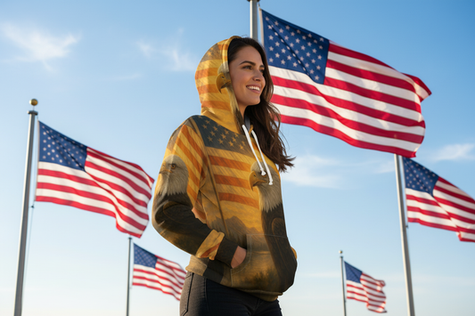 Eagle Hoodie Right Side