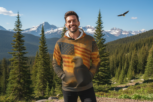 Freedom Collection Warmup Hoodie Mountain Lifestyle