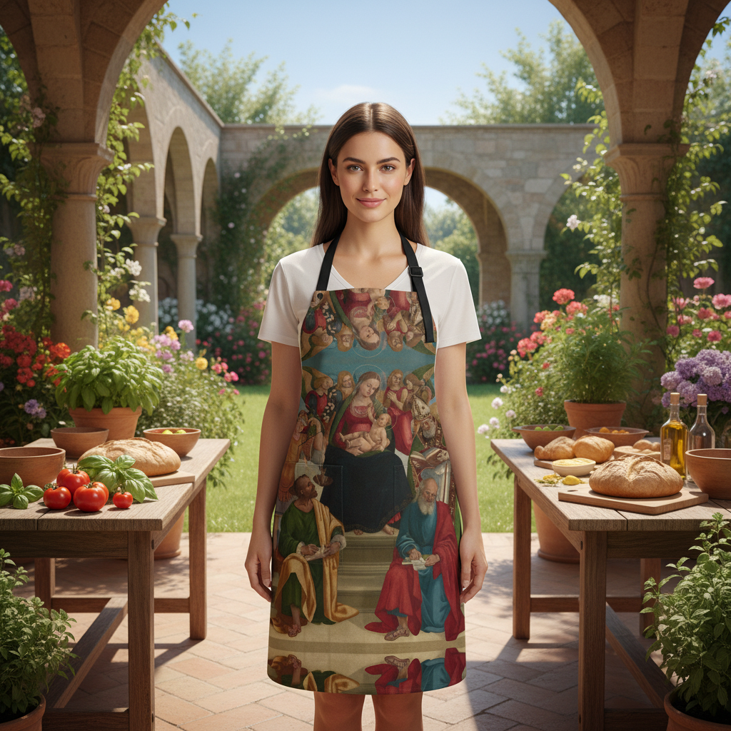 Fresh Start - Madonna Apron in Garden Terrace