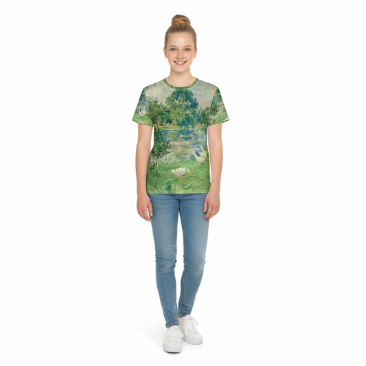 Girl in a Boat with Geese different model