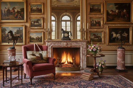 Iron Horse - Lived-in Palace Fireplace