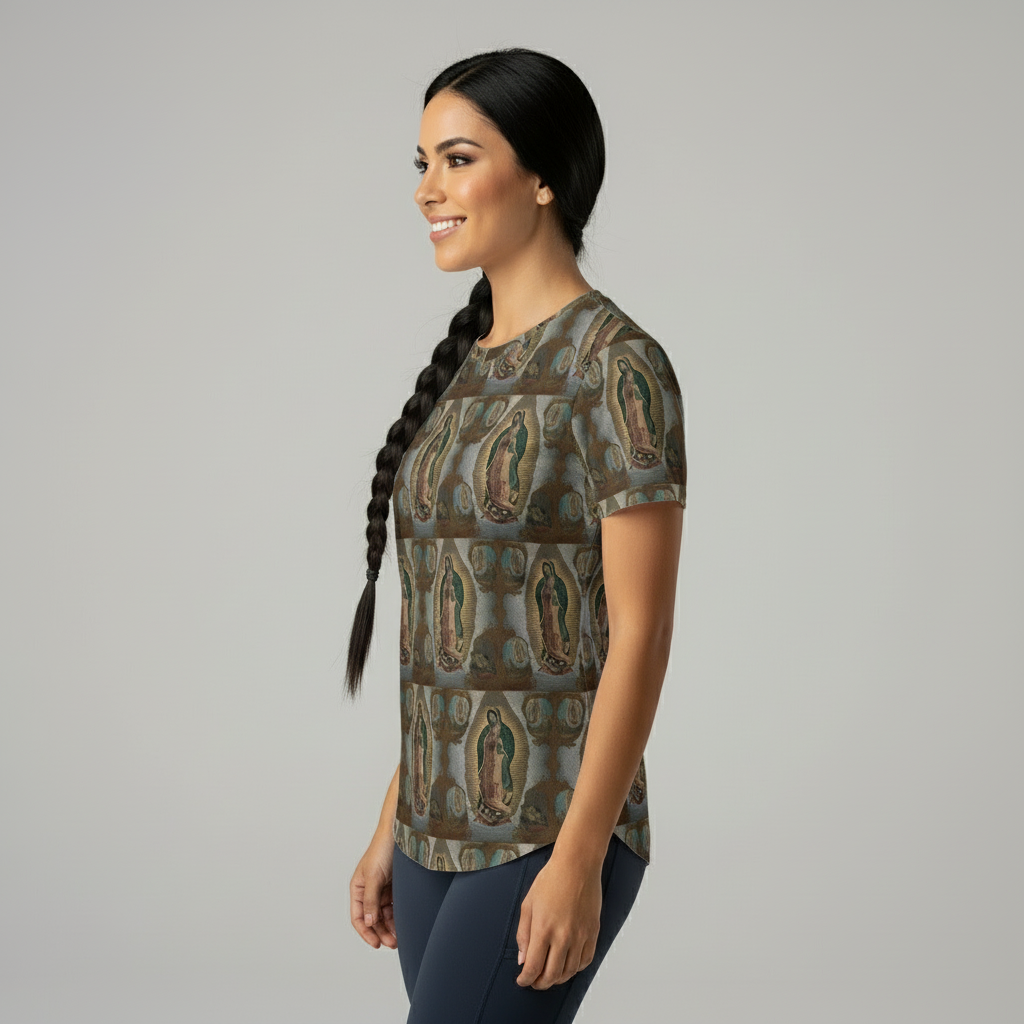 Left angle - Women's Athletic T-Shirt