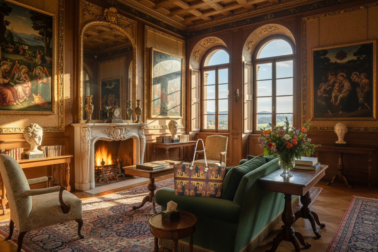 Madonna and Child - Comfortable Renaissance Sitting Room