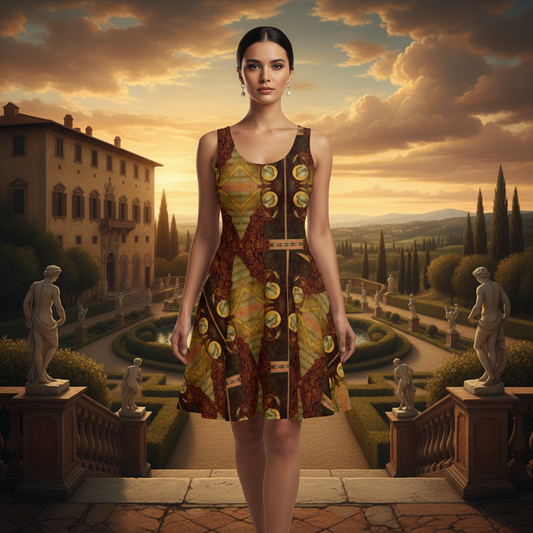 Model in Exact Dress Design