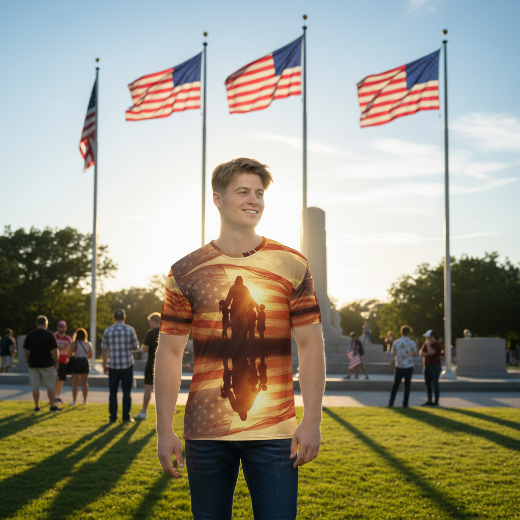 Patriotic lifestyle image