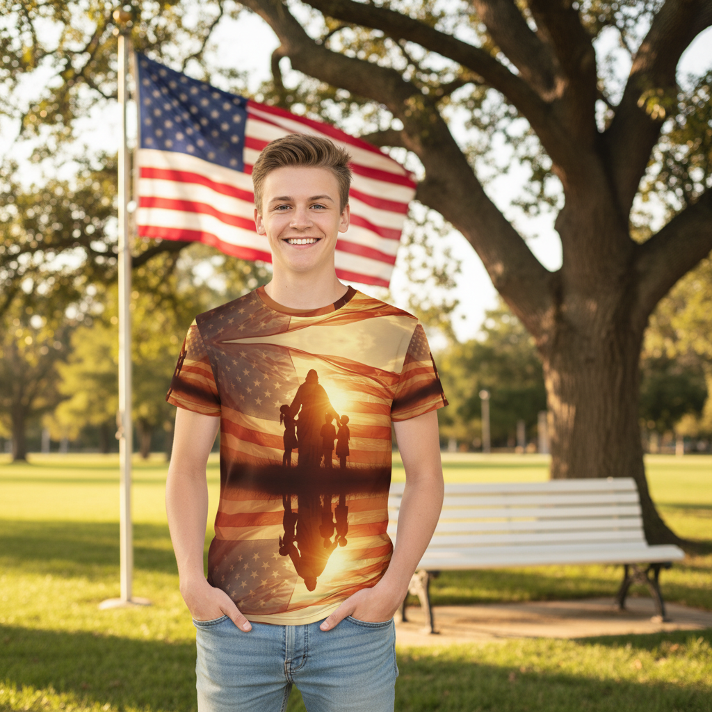 Patriotic lifestyle image