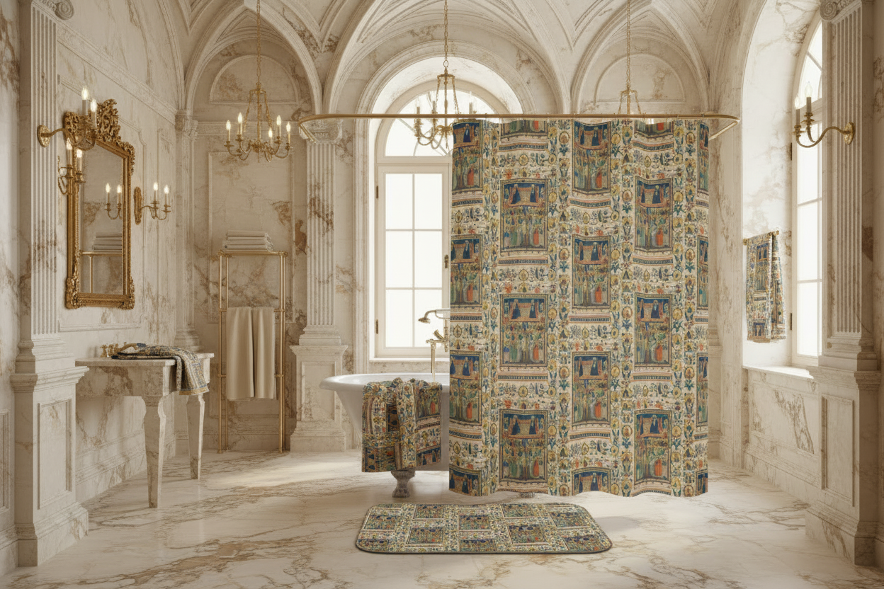 Renaissance Bathroom with Christ and the Virgin Collection