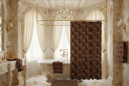 Renaissance Bathroom with Madonna and Child Bath Collection