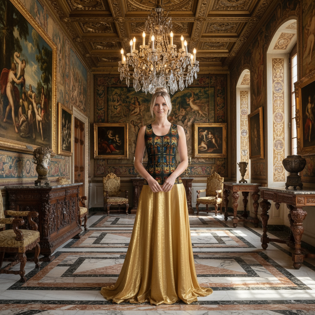 Renaissance room - front view