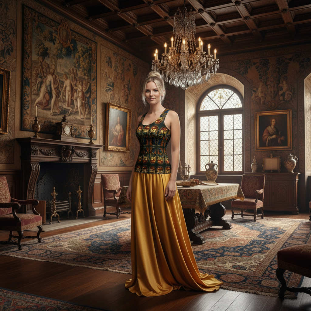 Renaissance room - left front angle