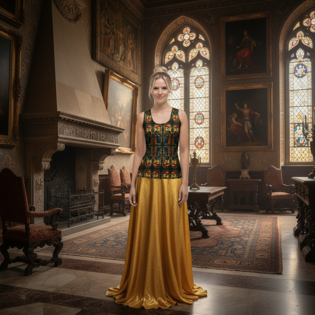 Renaissance room with exact tank top