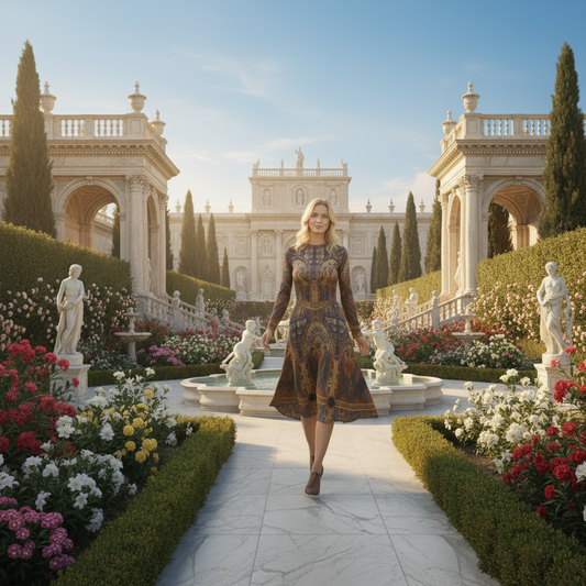 Renaissance Walking Lifestyle Photo