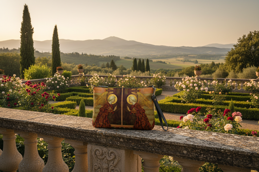 The Archangel Gabriel bag - Renaissance garden terrace