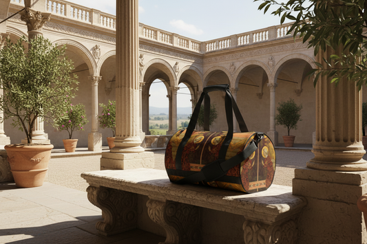 The Archangel Gabriel gym bag - Renaissance courtyard