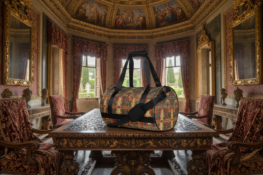 The Coronation of the Virgin gym bag - palazzo interior